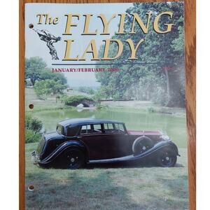 2000 The Flying Lady Magazine Rolls-Royce Owners Club Jan-Dec Full Year 6 Issues